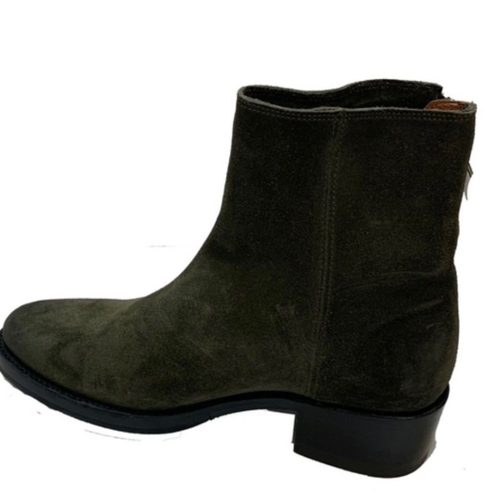 EUC Olive Suede Frye Boots - Picture 3 of 4